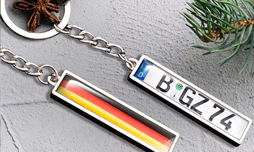 key ring flags