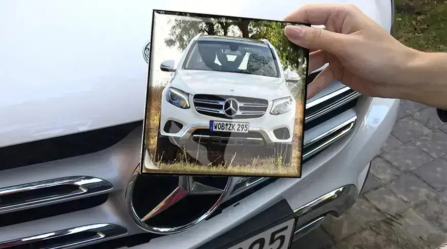 Nelikulmainen kehyksetön magneetti
