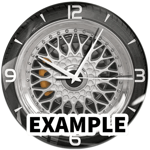 Wheel Wall Clock