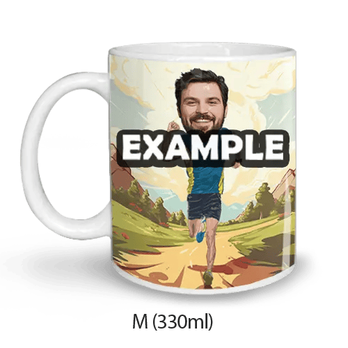 Personalised Mug Comic Sport