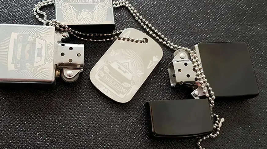 Dog-Tag-Gravur