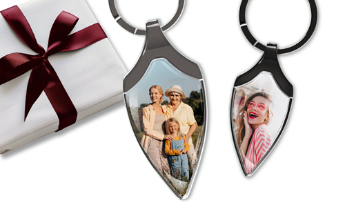 Personalised photo keychain for your daughter