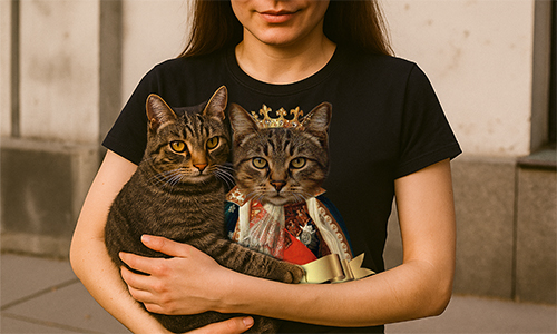 galería-camiseta-personalizada-retrato-real-perro-y-gato-4