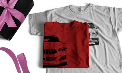 Personalised t-shirt for your car lover girlfriend