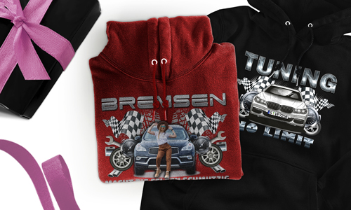 Tuning-Hoodie für deine Schwester - cooles Geschenk