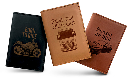 Real Leather Car Documents Holder