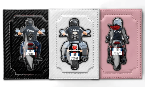 Bil-dokument-omslag-motorsykkel-navn