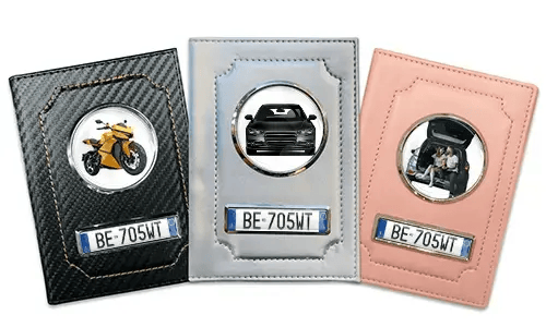 Personalised car documents holder