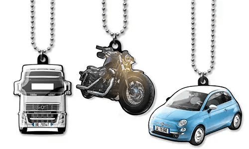 Bilspeil dekor silhuett kjøretøy