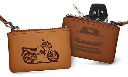 PORTE-CLÉS FORME PORTE-MONNAIE