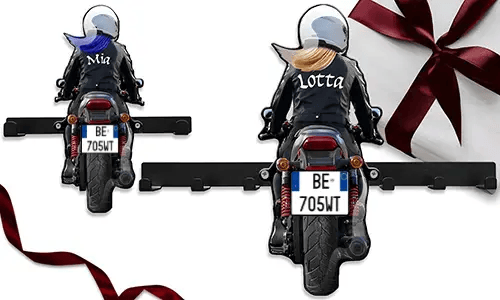 Toller Schlüsselhalter-Wand für deine liebe Großmutter – ihr Name und Nummernschild darauf!