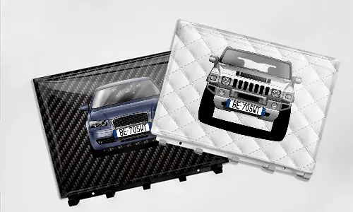 Wieszak na klucze czworokątny