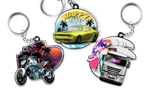 Keychain-Photo-Happy-Life