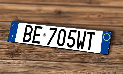 kfz - autocollant