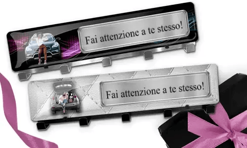 Portachiavi da parete di lusso personalizzato - ottimo regalo per tua sorella