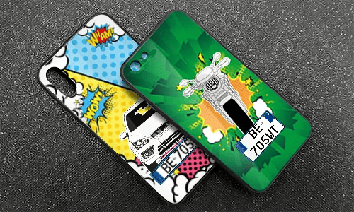 Funda de móvil de cómic
