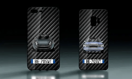 Mobile Case - Glass Carbon