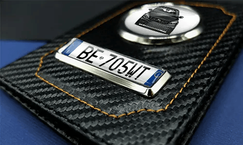 Car documents holder lying Car documents holder lying
