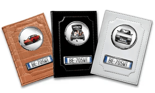 Car documents holder lying Car documents holder lying