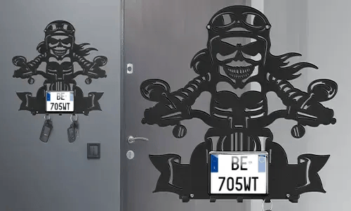 gallery-keyholder-wall-skeleton-motorcycle-rider-license-plate-text-printed-3