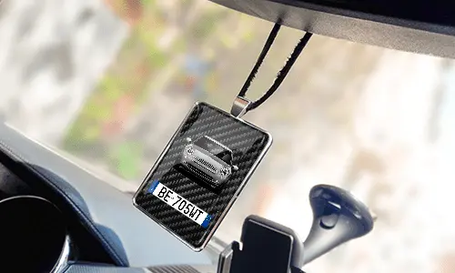 REAR VIEW MIRROR PENDANT WIDE REAR VIEW MIRROR PENDANT WIDE
