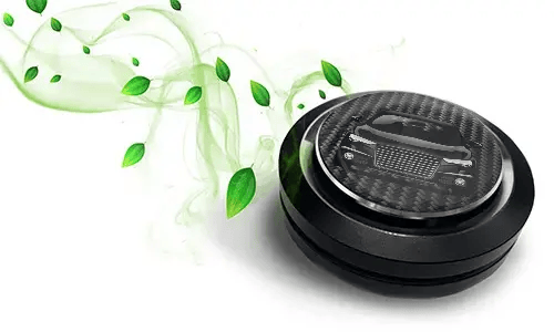 auto duftdose mit Carbon Hintergrund raumduft auto