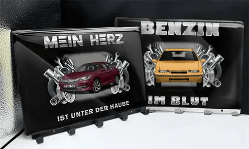 schlüsselbrett design in zwei Varianten auf dem Tisch  schlüsselbrett tuning