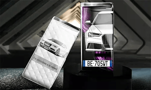 Two Stylish Car-Themed Stainless Steel Lighters