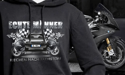 tuning pullover Schwarz 