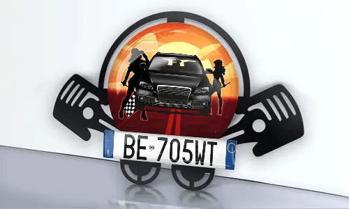 Autoschlüsselanhänger auf dem Tisch individueller schlüsselanhänger