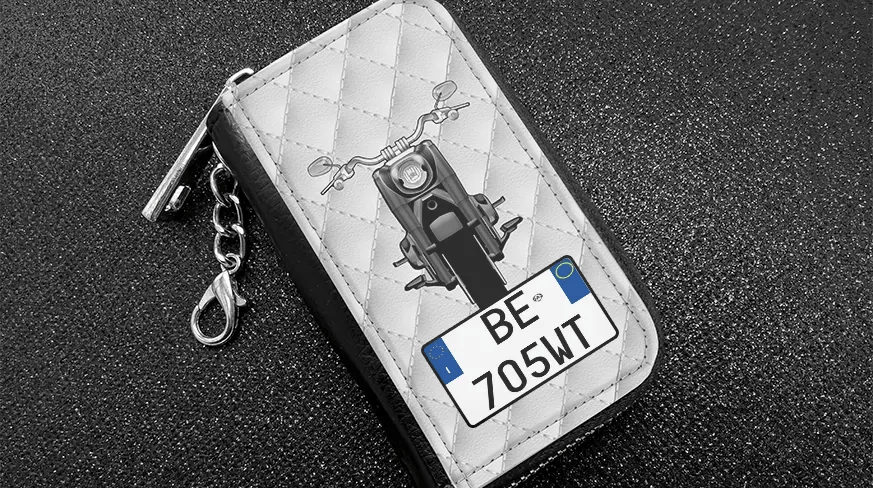 Keycover Black Leather Coolline