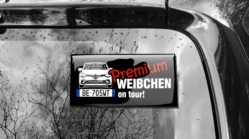 Sticker Autosprüche