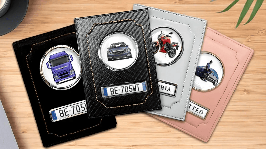 Vehicle document holders