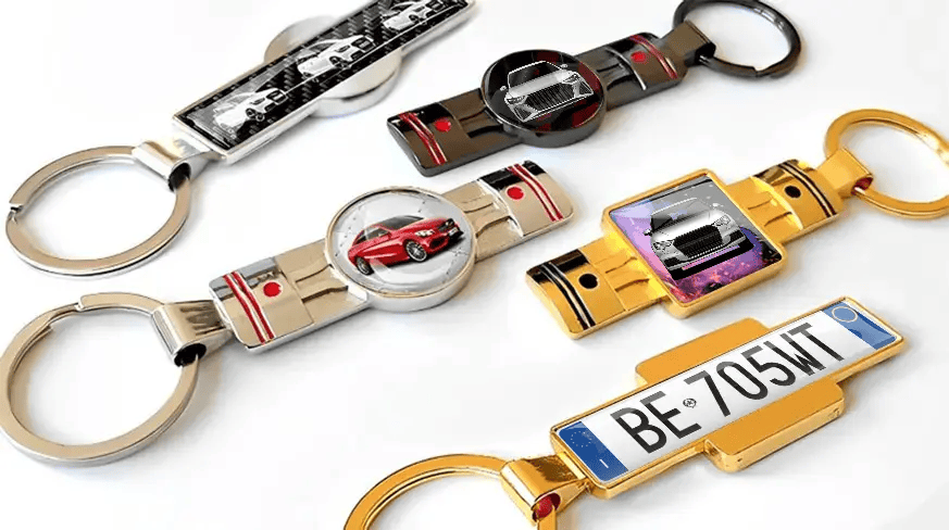 Zuiger sleutelhanger